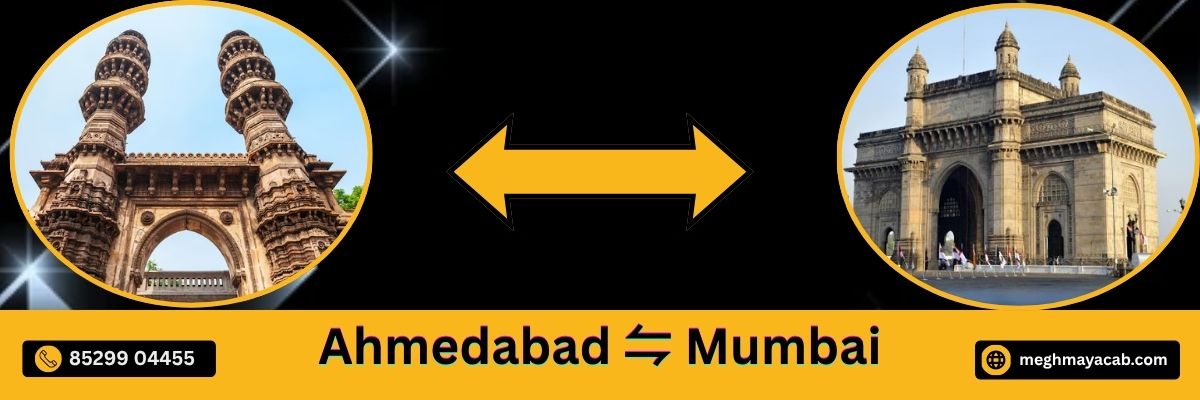 Hire Ahmedabad to Mumbai Car on Rent