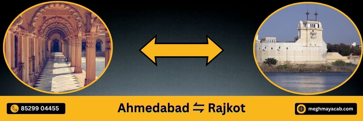 Hire Ahmedabad to Rajkot Car on Rent